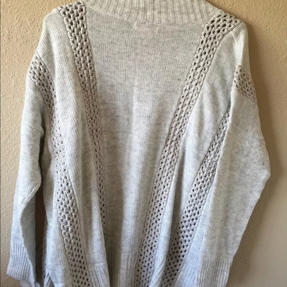 Sundance Catalog $148 crochet cardigan sweater S cottagecore boho lagenlook - Picture 3 of 7